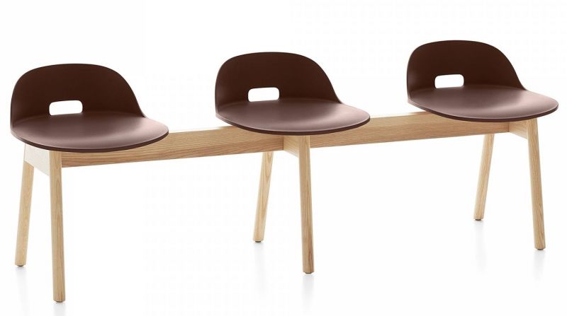 Alfi 3-Seat Bench Low back Emeco